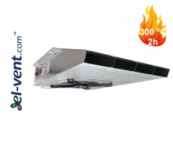 CC-JC HT - compact centrifugal induction fans designed for complete removal of polluted air, CO, smoke up to 300 °C from parking lots and car service stations